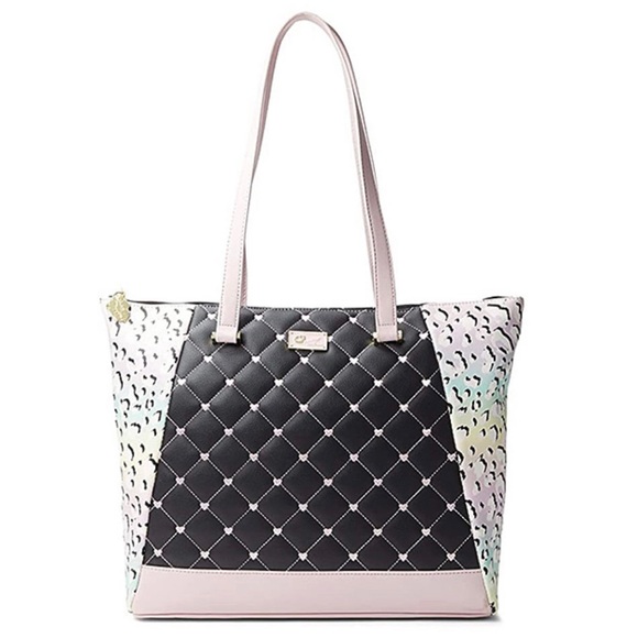 Betsey Johnson Handbags - Luv Betsey Quilted heart tote NWT